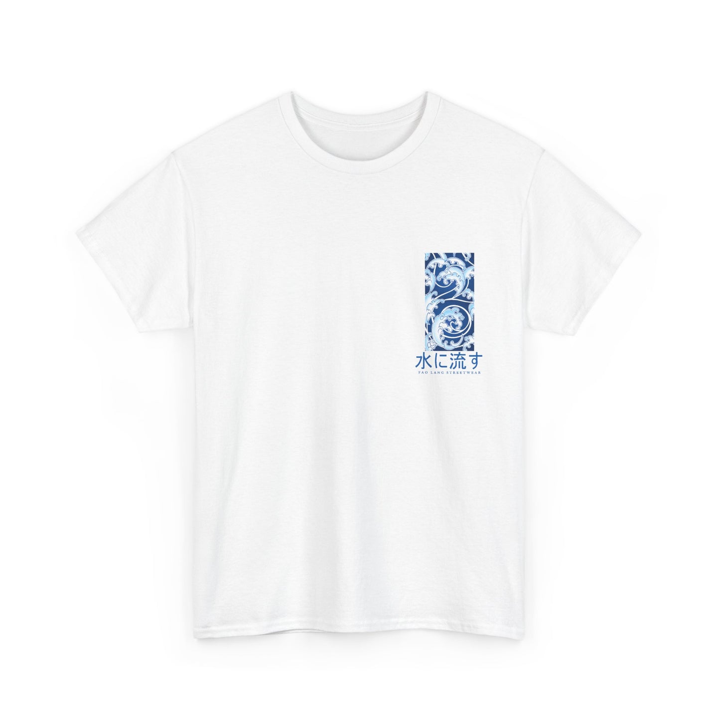 Japanese Waves - Back Print