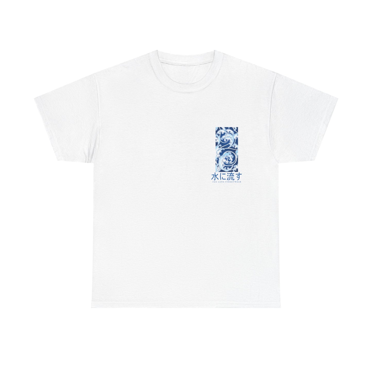 Japanese Waves - Back Print